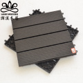 DIY floor wpc outdoor patio tiles decking wood plastic composite